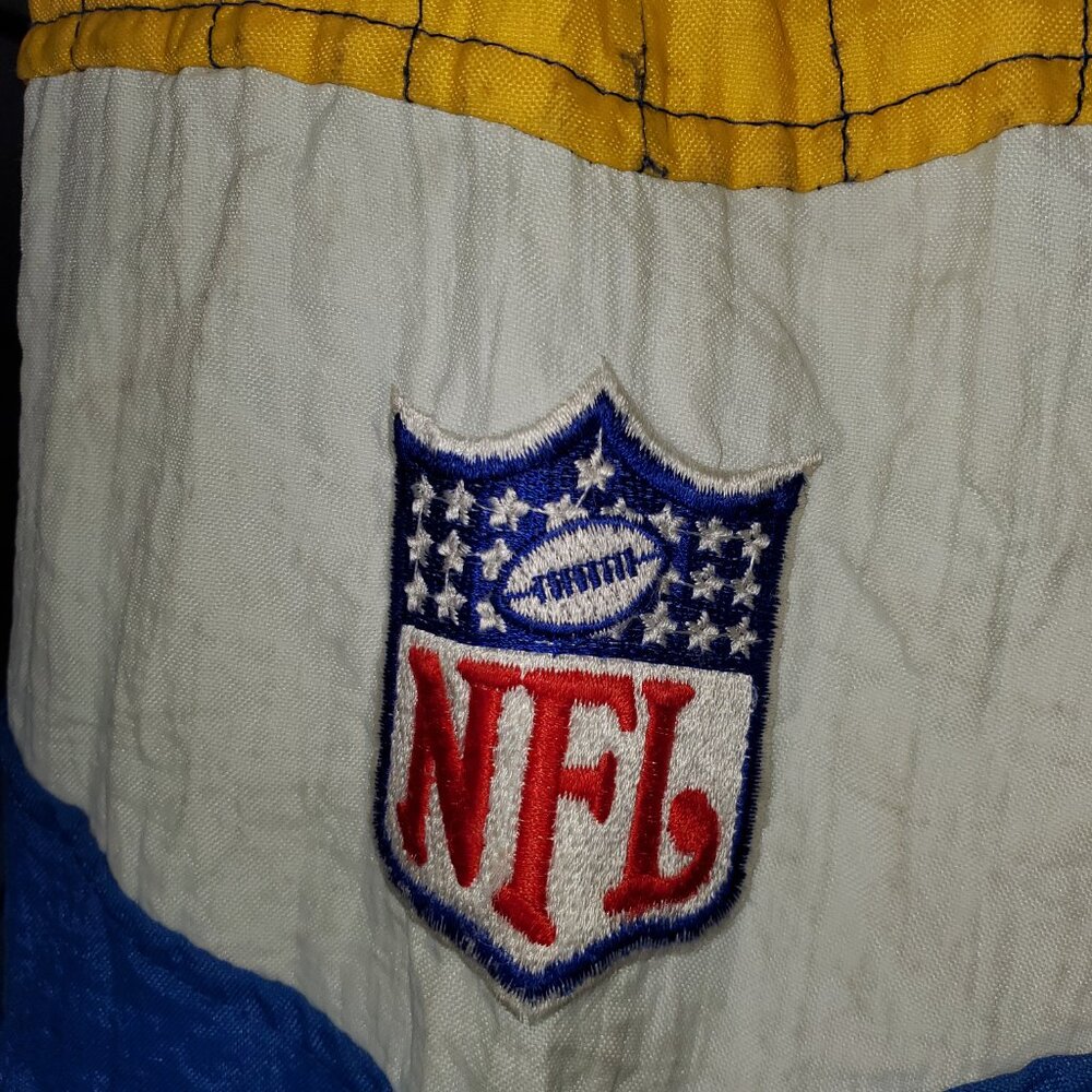 La Rams Starter Pullover Jacket Large - image 3